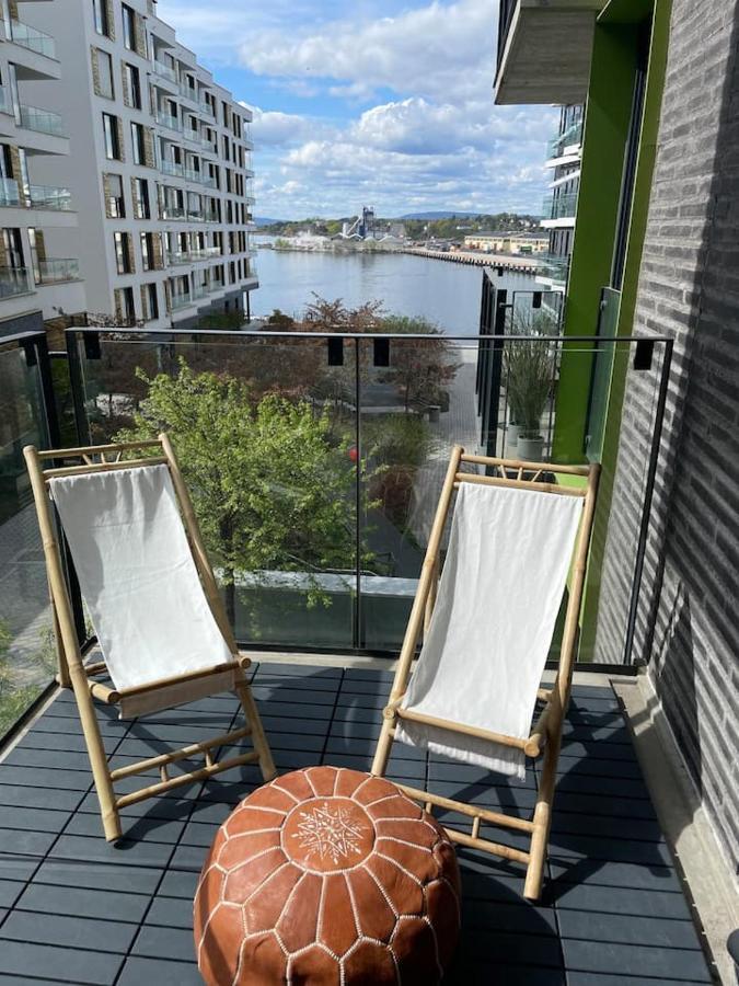 Exclusive Apartment, Sea View To Oslo Fjord, Located On Water In Oslo Center Eksteriør bilde