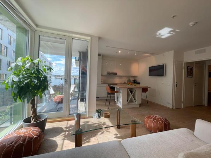 Exclusive Apartment, Sea View To Oslo Fjord, Located On Water In Oslo Center Eksteriør bilde
