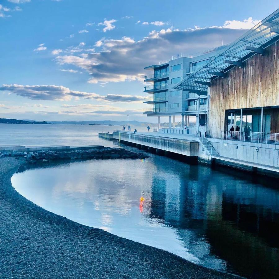 Exclusive Apartment, Sea View To Oslo Fjord, Located On Water In Oslo Center Eksteriør bilde